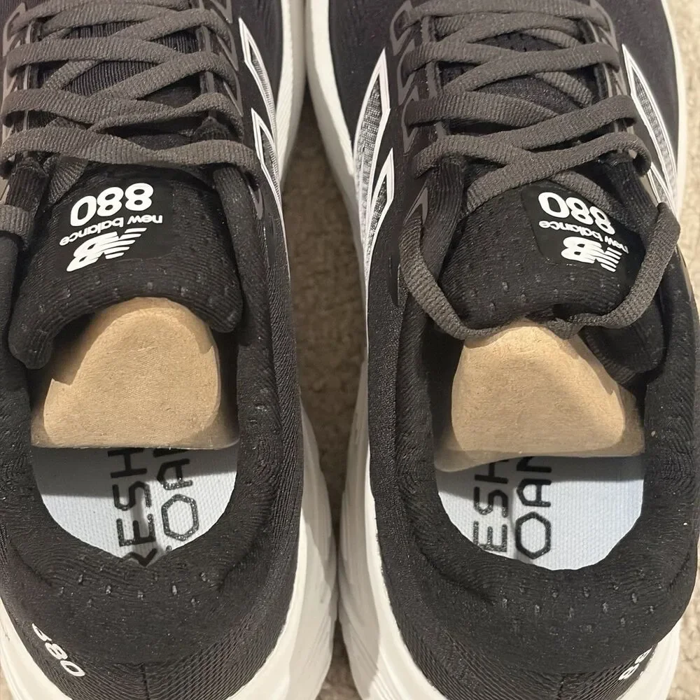 NIB New Balance Fresh Foam 880v15 Black Running Shoes Men 8 EU 41.5 Women 9.5